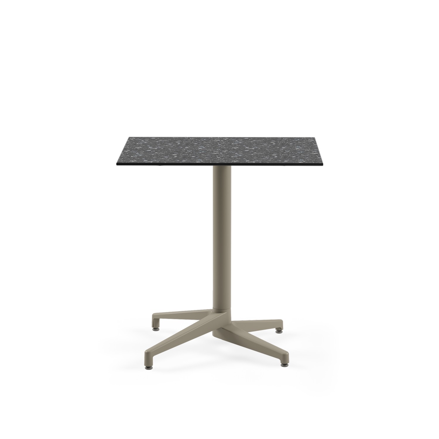 Moon-C 60×60 – Τετράγωνο Τραπέζι με Σταθερή Βάση