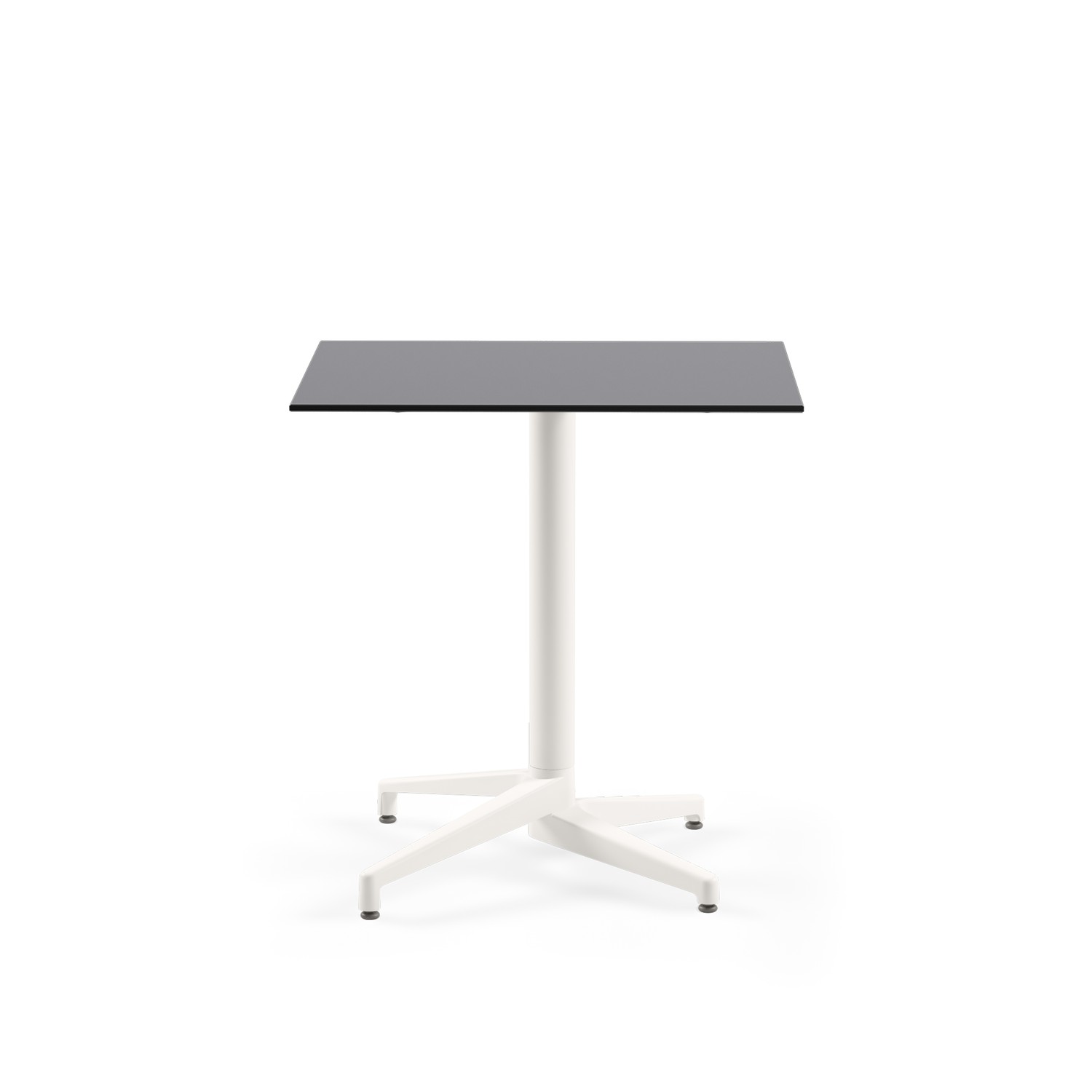 Moon-C 60×60 – Τετράγωνο Τραπέζι με Σταθερή Βάση