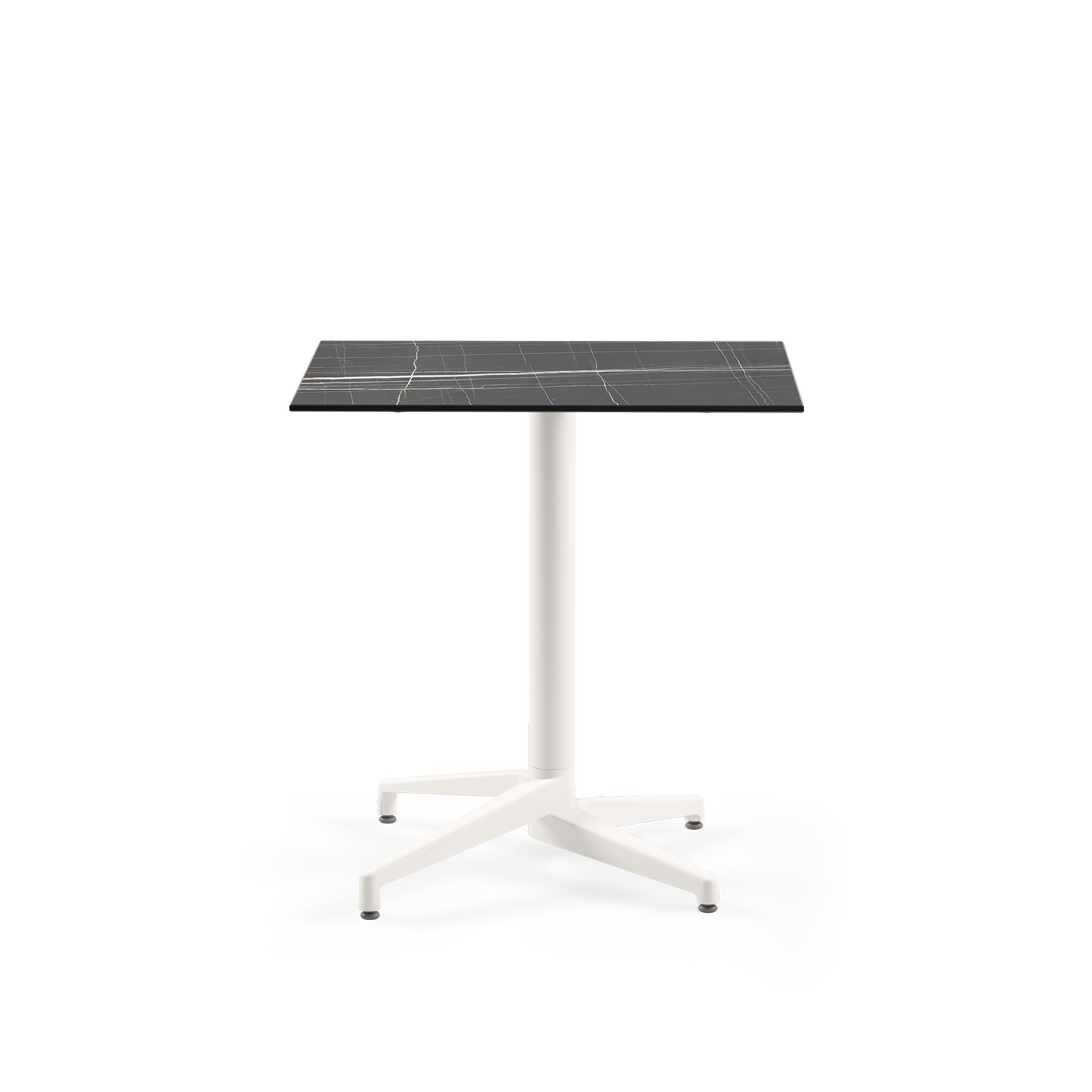 Moon-C 60×60 – Τετράγωνο Τραπέζι με Σταθερή Βάση