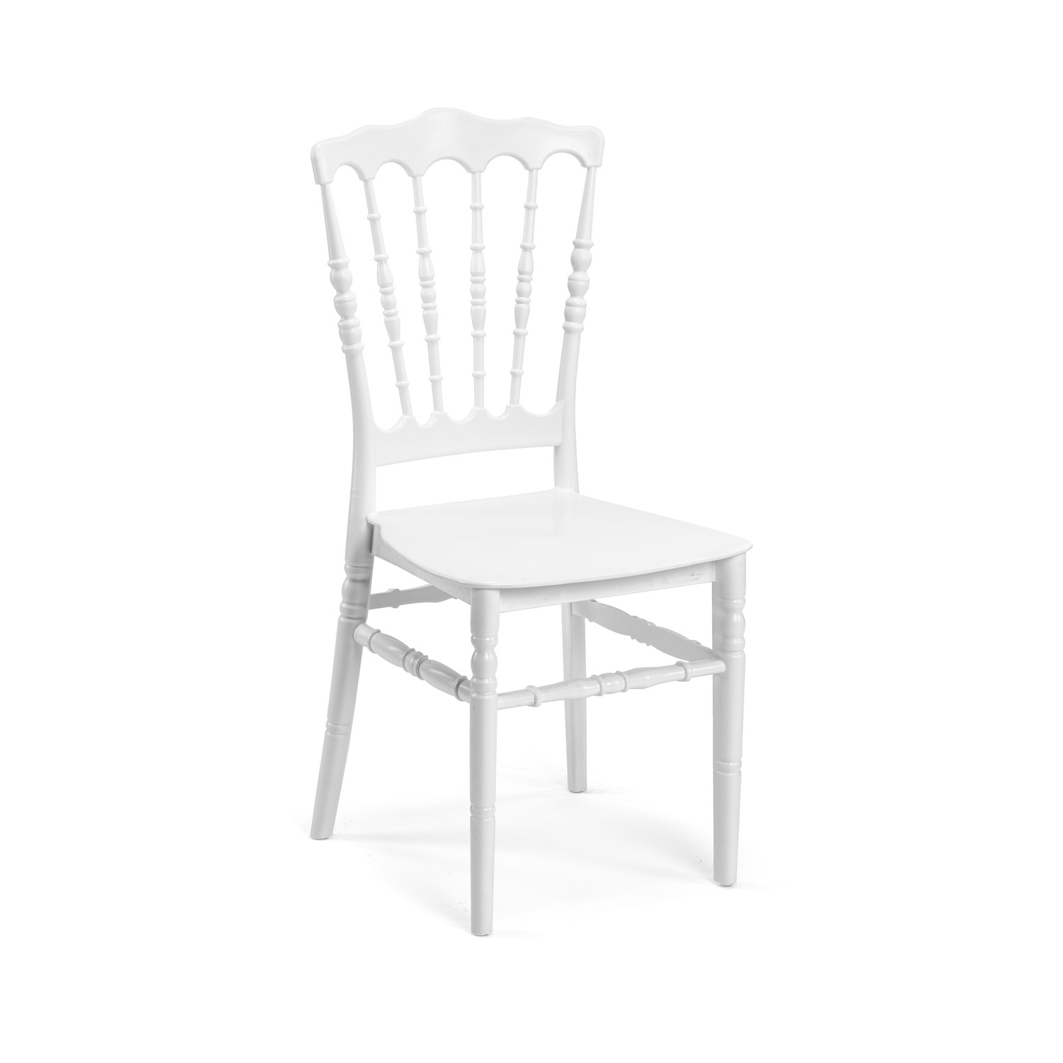 Napoleon Ivory White  – Στοιβαζόμενη Καρέκλα Πολυπροπυλενίου