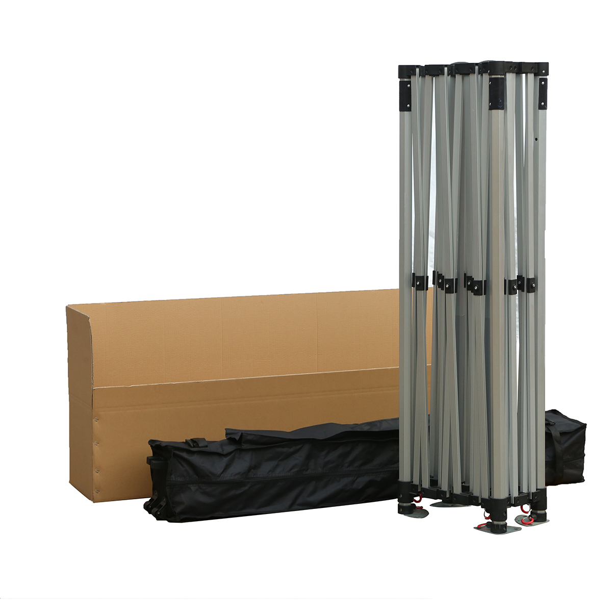 Pro-40 Gazebo Βαρέως Τύπου 3×4.5m – Πτυσσόμενη τέντα-κιόσκι με εξάγωνο σκελετό