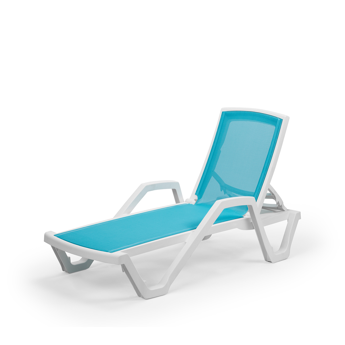 Mare ξαπλώστρα Ivory White – Turquoise