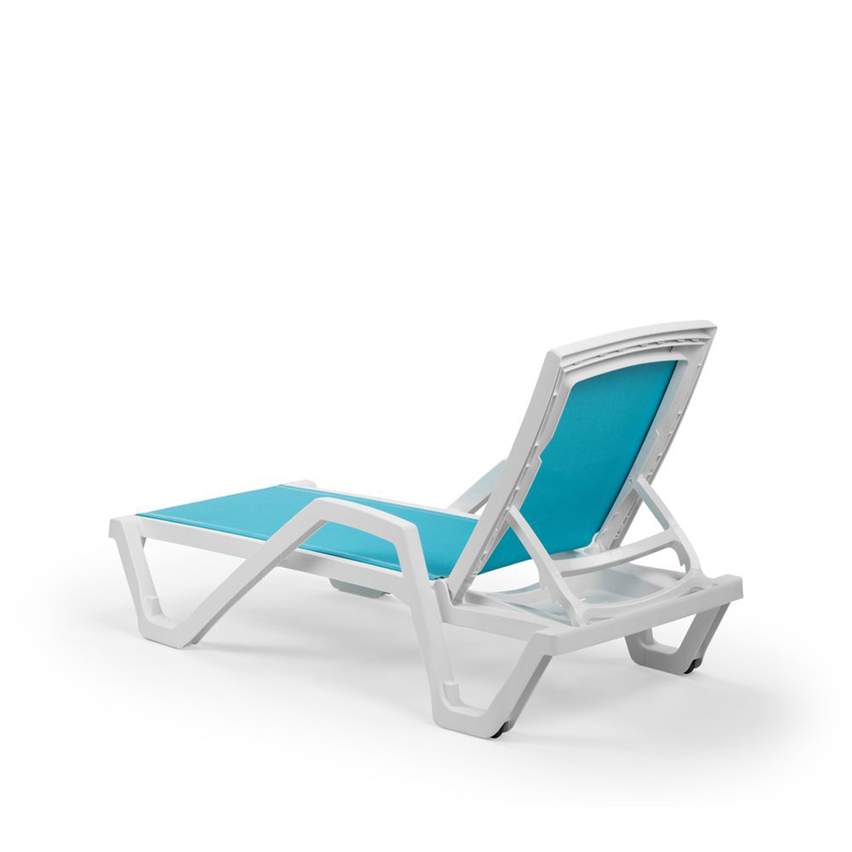 Mare ξαπλώστρα Ivory White – Turquoise