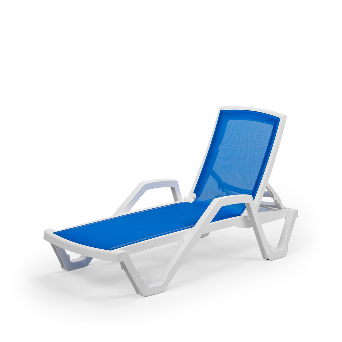 Mare ξαπλώστρα Ivory White – Blue