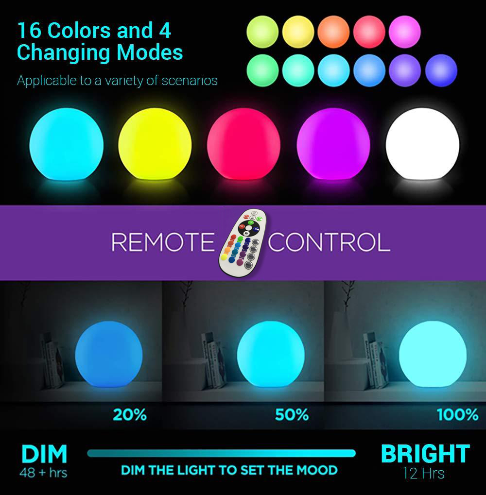 Φωτιζόμενη μπάλα Ø40 – Led Ball
