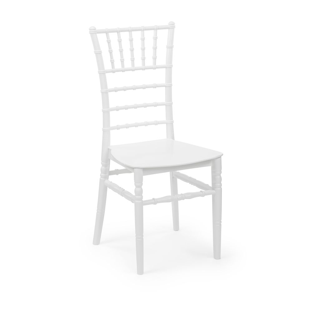 Tiffany Ivory White – Στοιβαζόμενη Καρέκλα Πολυπροπυλενίου