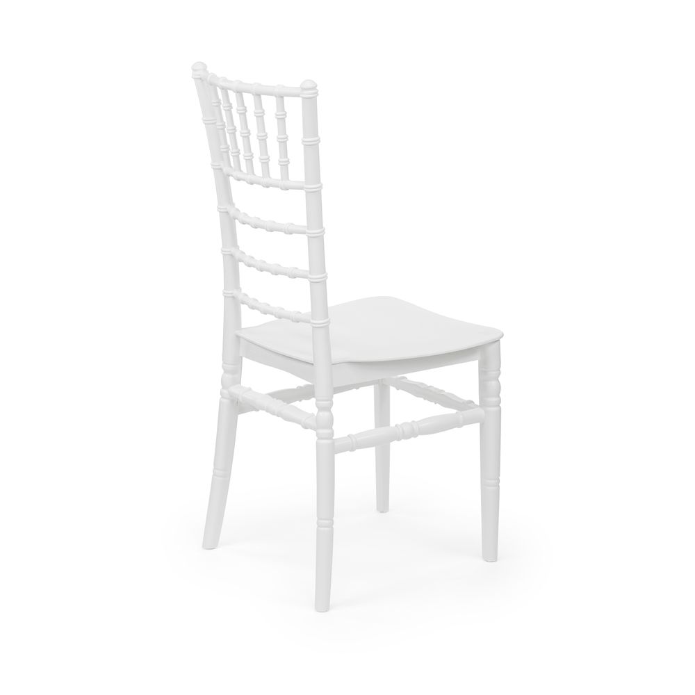 Tiffany Ivory White – Στοιβαζόμενη Καρέκλα Πολυπροπυλενίου