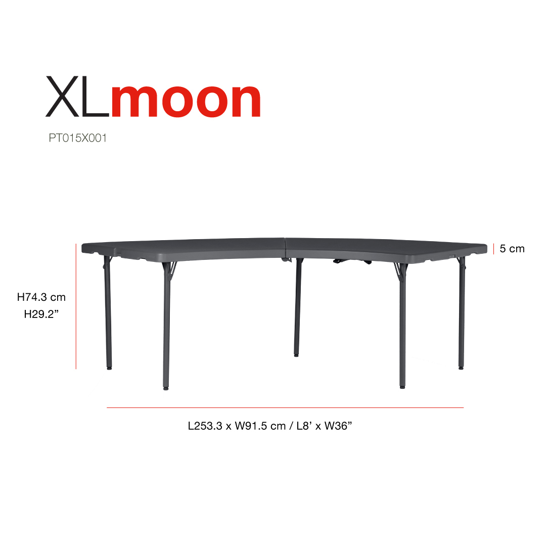 XL Moon – Πτυσσόμενο Τραπέζι Βαλίτσα