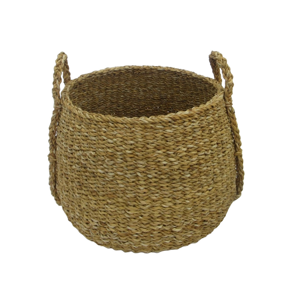 ALMAR ΚΑΛΑΘΙ ΧΕΡΟΥΛΙ SET 3ΤΜΧ 45x45x30cm SEAGRASS ΦΥΣΙΚΟ
