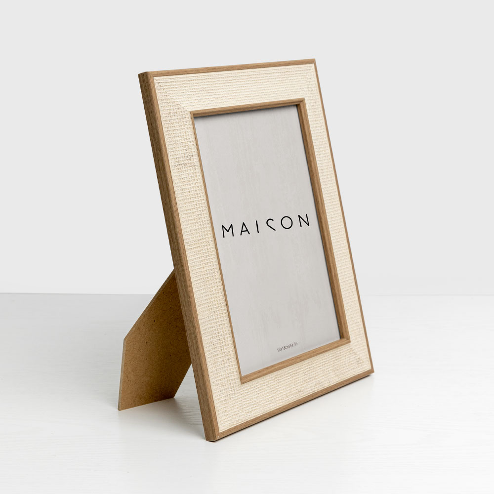 ORGANIC ΚΟΡΝΙΖΑ 18.1×1.4×23.18 POLYRESIN BEIGE ΚΑΦΕ ΓΥΑΛΙ