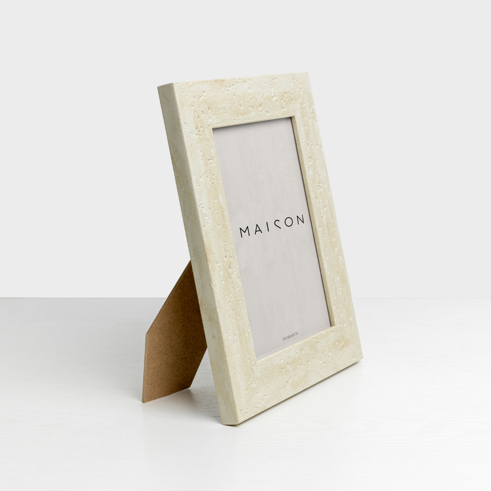 LITHOS ΚΟΡΝΙΖΑ 18.6×1.5×23.7 POLYRESIN BEIGE ΓΥΑΛΙ