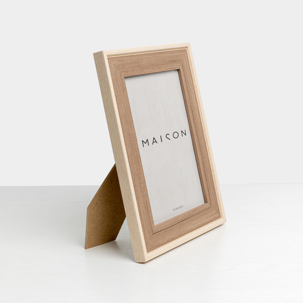 LEGNO ΚΟΡΝΙΖΑ 18.2×1.5×23.3 POLYRESIN ΚΑΦΕ BEIGE ΓΥΑΛΙ