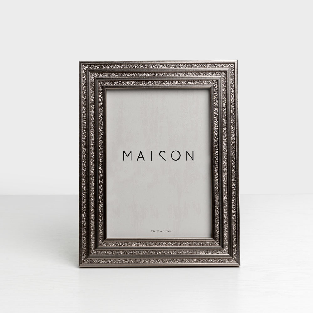 LINEA 4 ΚΟΡΝΙΖΑ 18.2×1.4×23.3 POLYRESIN ΜΑΥΡΟ ΓΥΑΛΙ