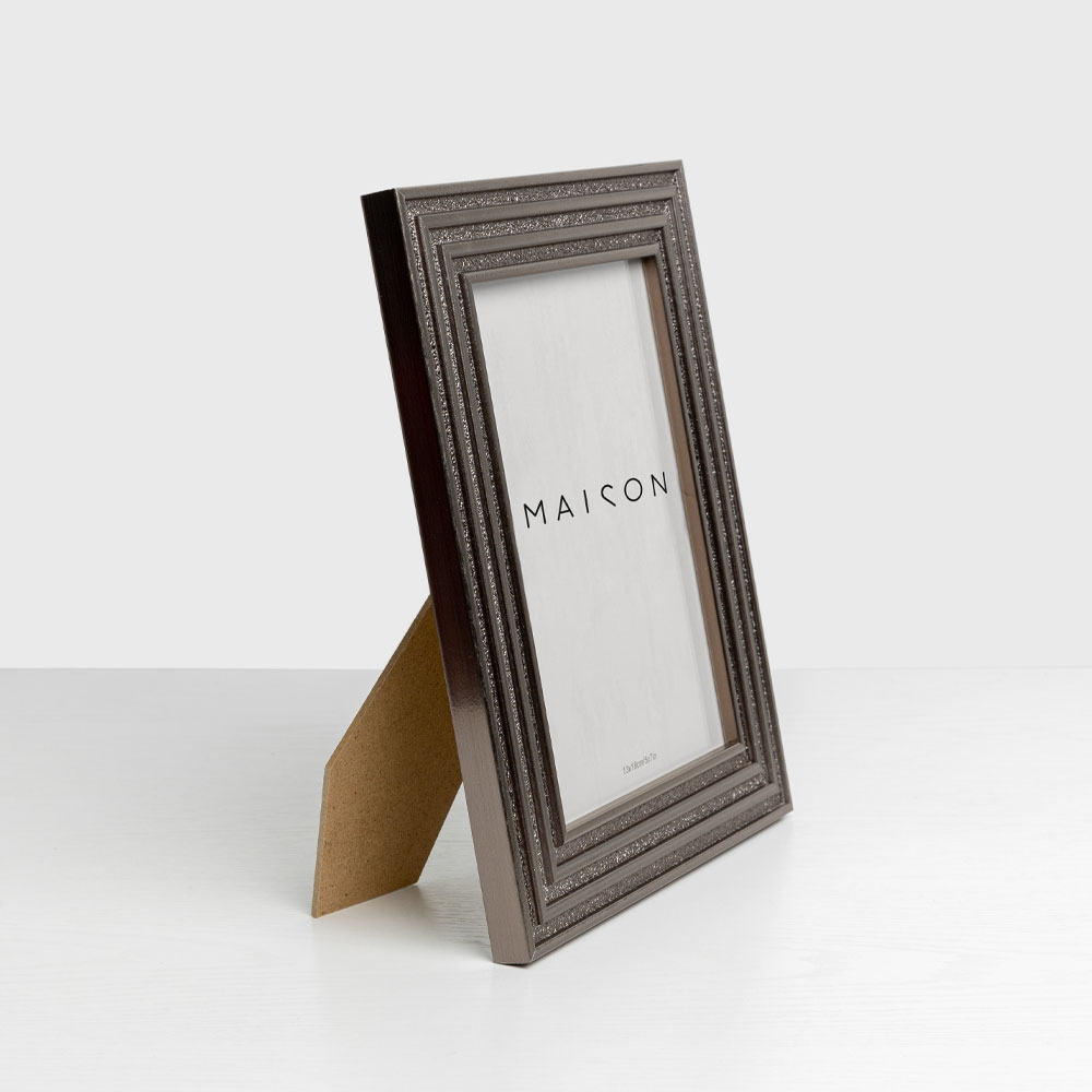 LINEA 4 ΚΟΡΝΙΖΑ 18.2×1.4×23.3 POLYRESIN ΜΑΥΡΟ ΓΥΑΛΙ