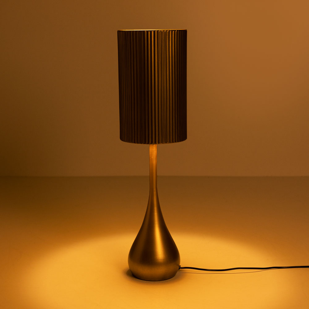 STALA ΦΩΤΙΣΤΙΚΟ ΕΠΙΤΡΑΠΕΖΙΟ 20x20x73.5 ΜΕΤΑΛΛΟ BROWN GOLD