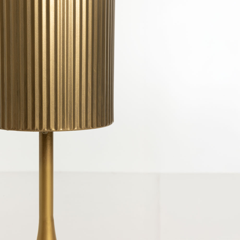 STALA ΦΩΤΙΣΤΙΚΟ ΕΠΙΤΡΑΠΕΖΙΟ 20x20x73.5 ΜΕΤΑΛΛΟ BROWN GOLD