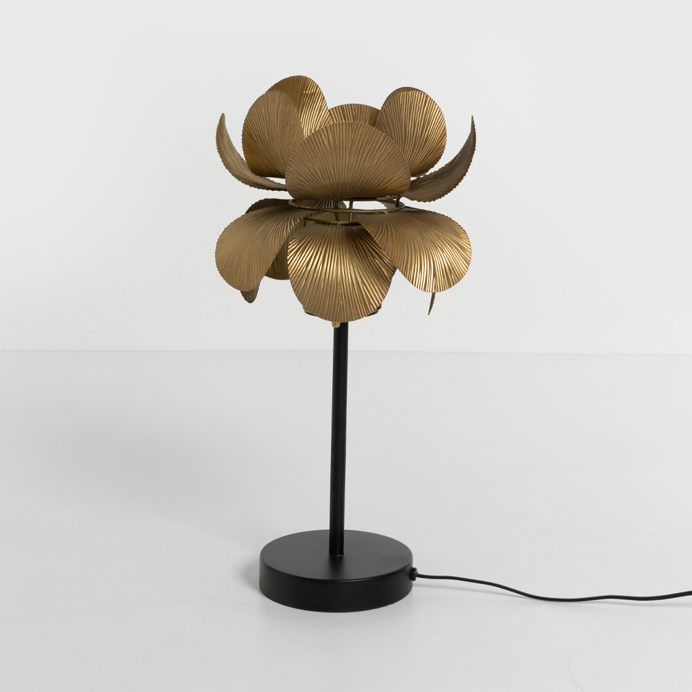 BLOSSOM ΦΩΤΙΣΤΙΚΟ ΕΠΙΤΡΑΠΕΖΙΟ 30x30x67 ΜΕΤΑΛΛΟ BROWN GOLD