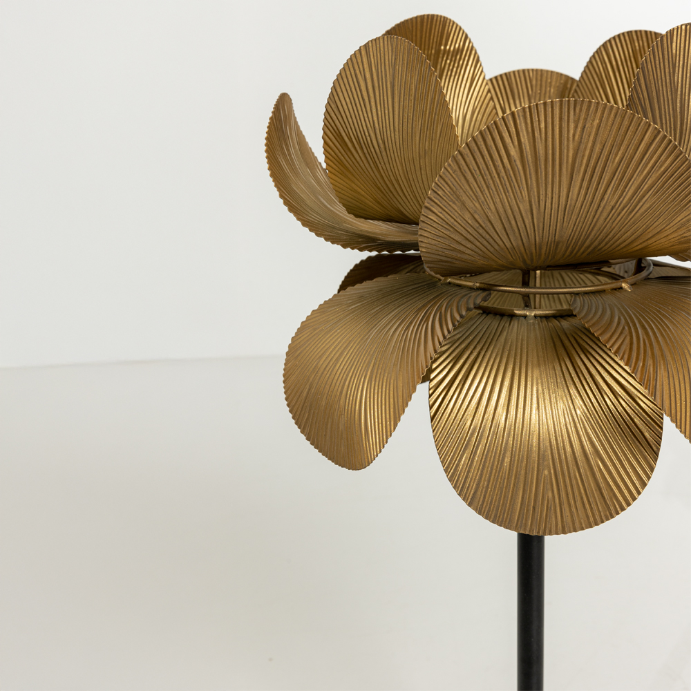 BLOSSOM ΦΩΤΙΣΤΙΚΟ ΕΠΙΤΡΑΠΕΖΙΟ 30x30x67 ΜΕΤΑΛΛΟ BROWN GOLD