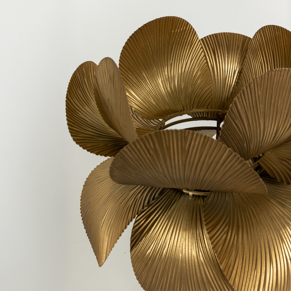 BLOSSOM ΦΩΤΙΣΤΙΚΟ ΕΠΙΤΡΑΠΕΖΙΟ 30x30x67 ΜΕΤΑΛΛΟ BROWN GOLD