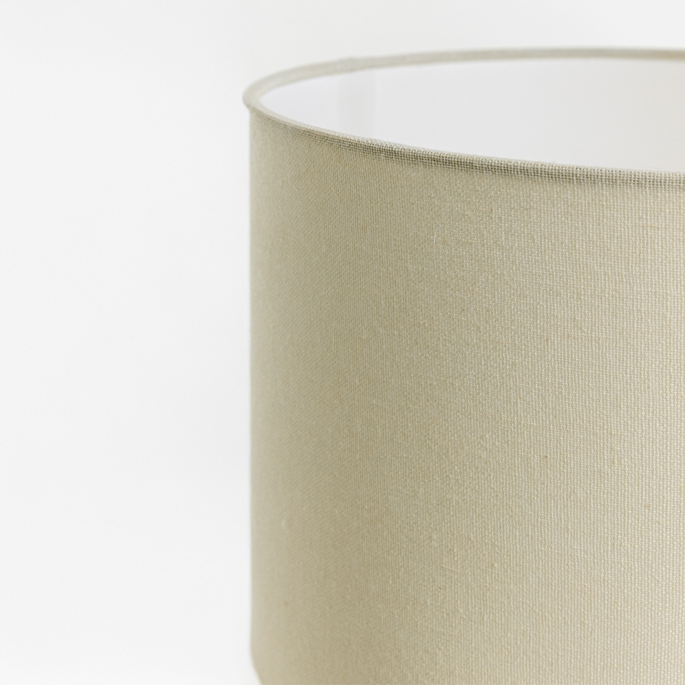 WOODLAND ΦΩΤΙΣΤΙΚΟ ΕΠΙΤΡΑΠΕΖΙΟ 26x26x54 POLYRESIN ΛΕΥΚΟ ΥΦΑΣΜΑ OFF WHITE