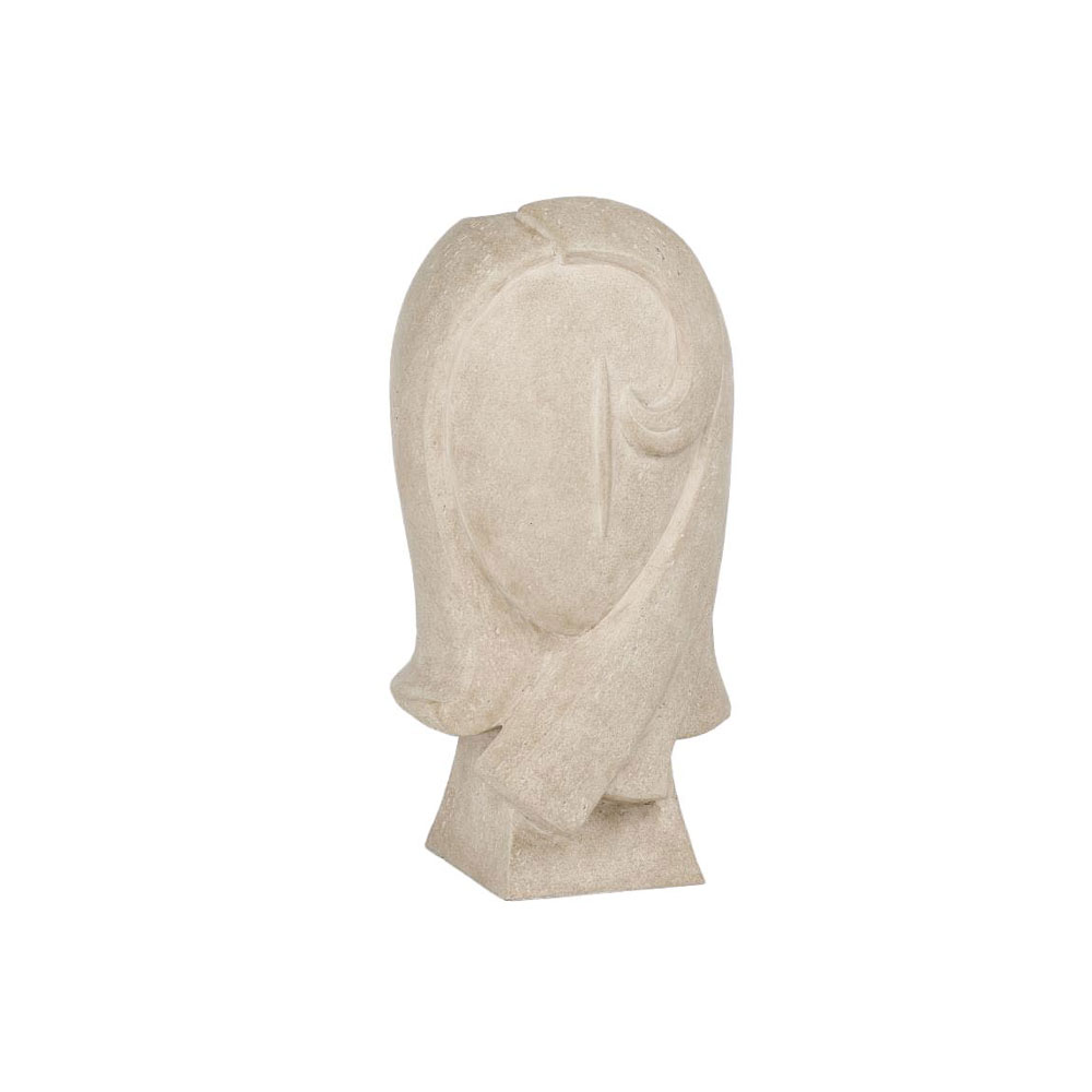OBSCURA ΒΑΖΟ 18.5×17.3x35cm RESIN ΜΠΕΖ