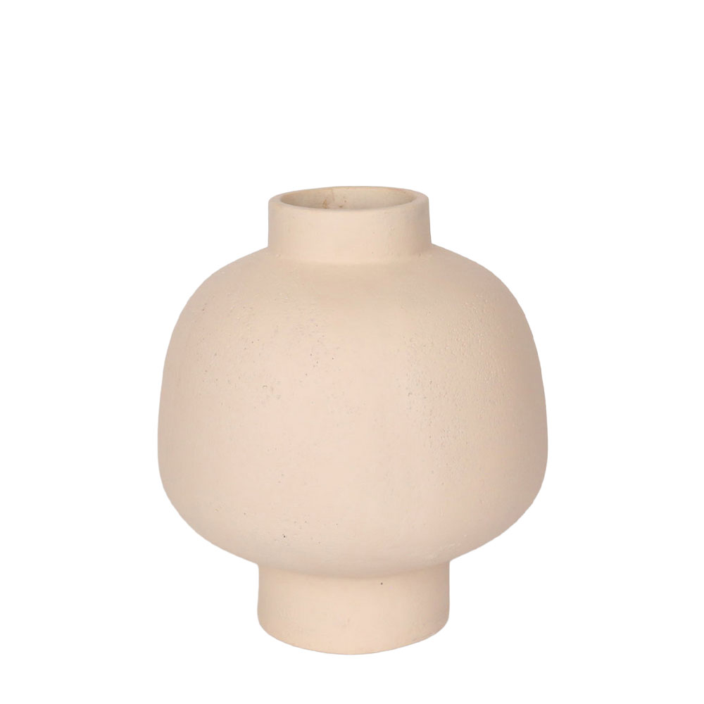 LINK ΒΑΖΟ 28.5×28.5x34cm MgO OFF WHITE
