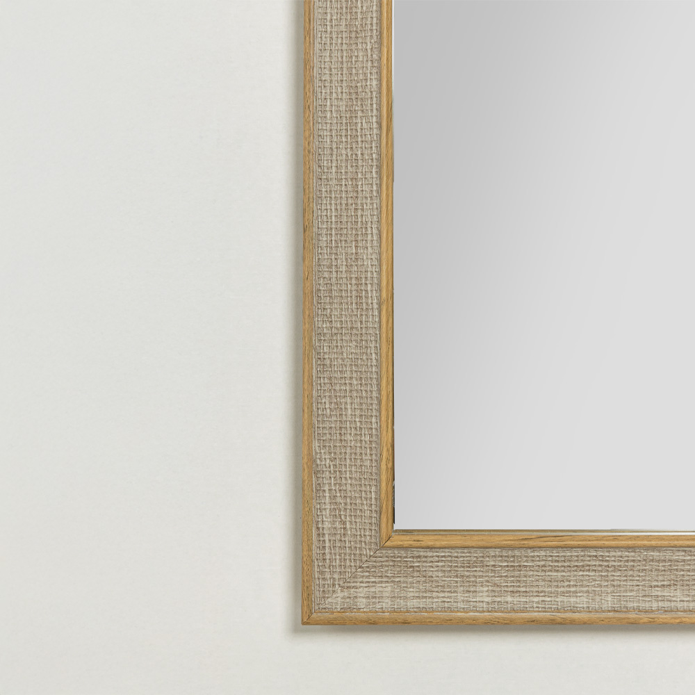 ORGANIC ΚΑΘΡΕΠΤΗΣ BEIGE ΛΑΔΙ 65.4×1.7×125.4