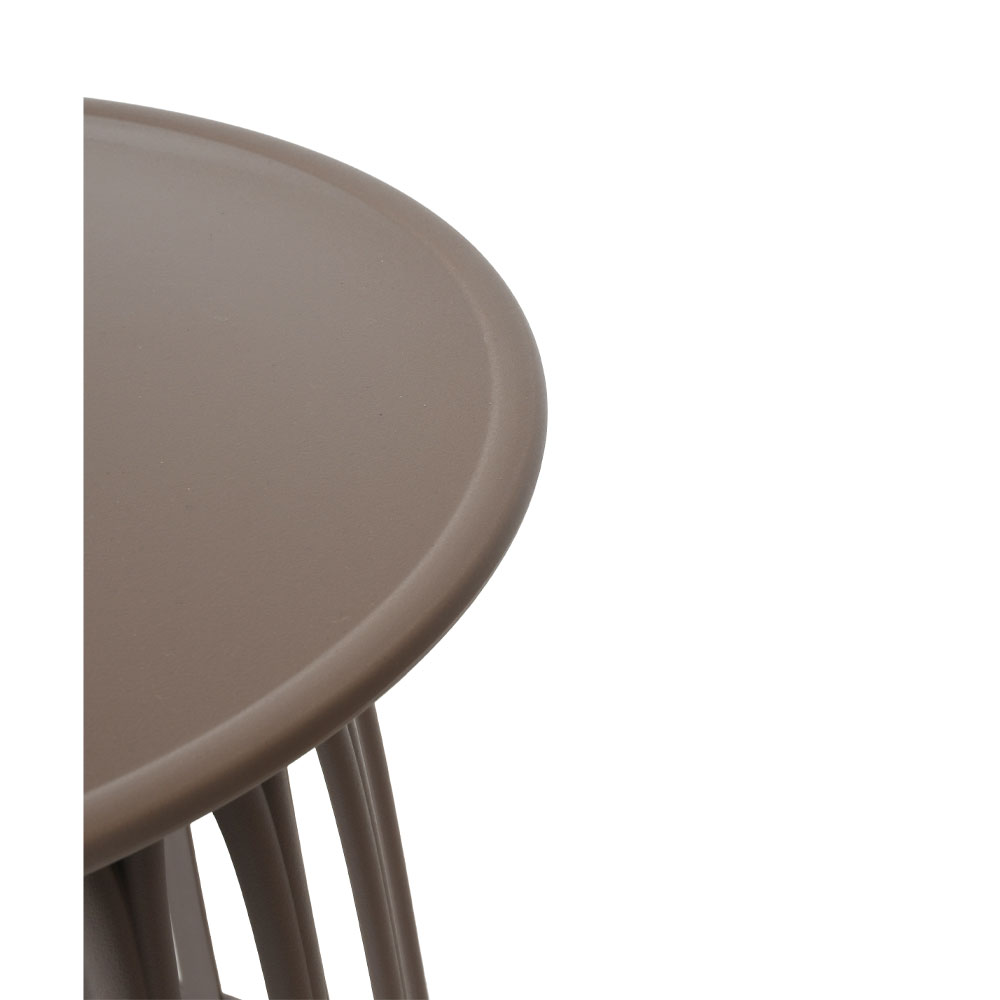 BASKET SIDE TABLE CAPPUCCINO 49.5×49.5x44cm