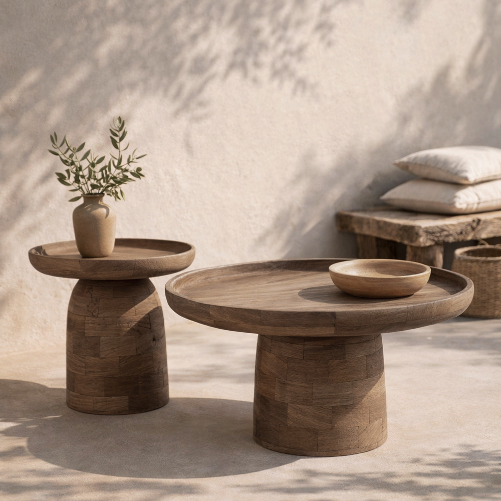FORMAS SIDE TABLE ΚΑΡΥΔΙ ΑΝΟΙΧΤΟ 44x44x47cm