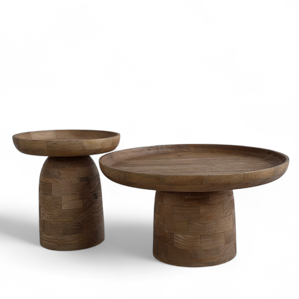 FORMAS SIDE TABLE ΚΑΡΥΔΙ ΑΝΟΙΧΤΟ 44x44x47cm