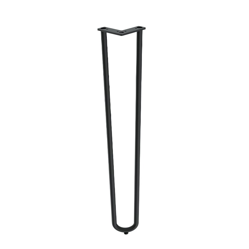 Πόδια Επίπλων Μεταλλικά Διπλό 50cm