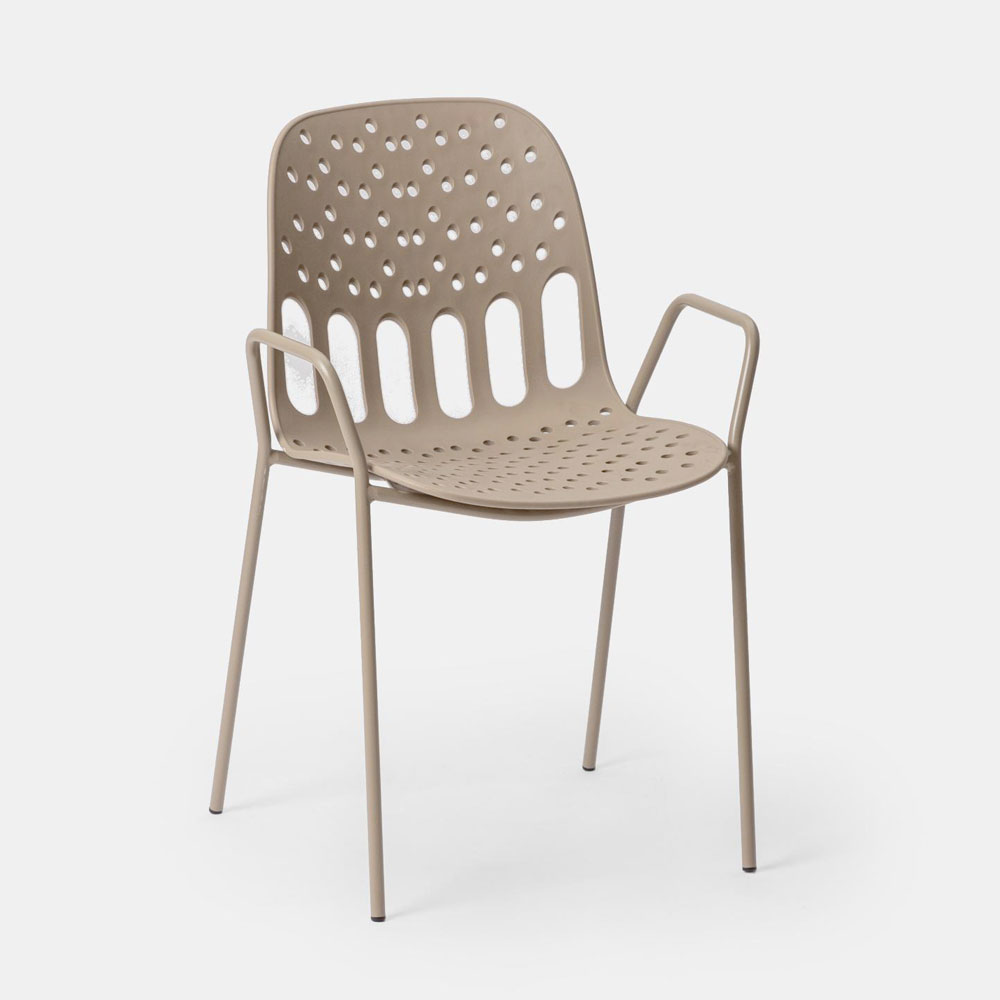 LIDO ΚΑΡΕΚΛΑ BEIGE 57×55.5x80cm