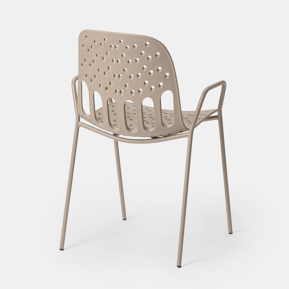 LIDO ΚΑΡΕΚΛΑ BEIGE 57×55.5x80cm