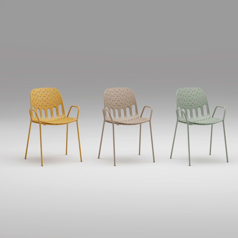 LIDO ΚΑΡΕΚΛΑ BEIGE 57×55.5x80cm