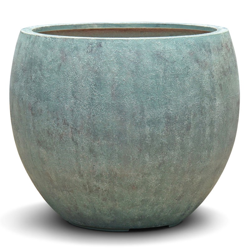 Κασπώ Bowl Copper Green D42x35cm