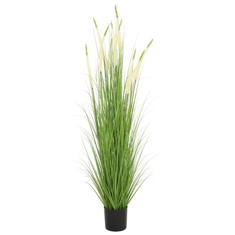Τεχνητό Φυτό Γρασίδι Eremurus Λευκό 182εκ.