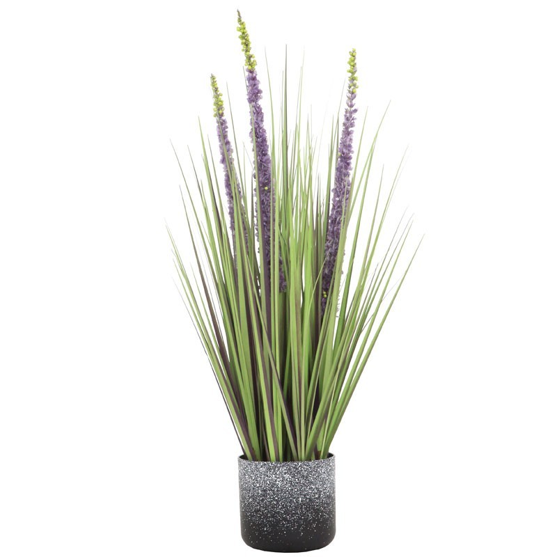 Τεχνητό Φυτό Γρασίδι Eremurus Μωβ 68εκ.