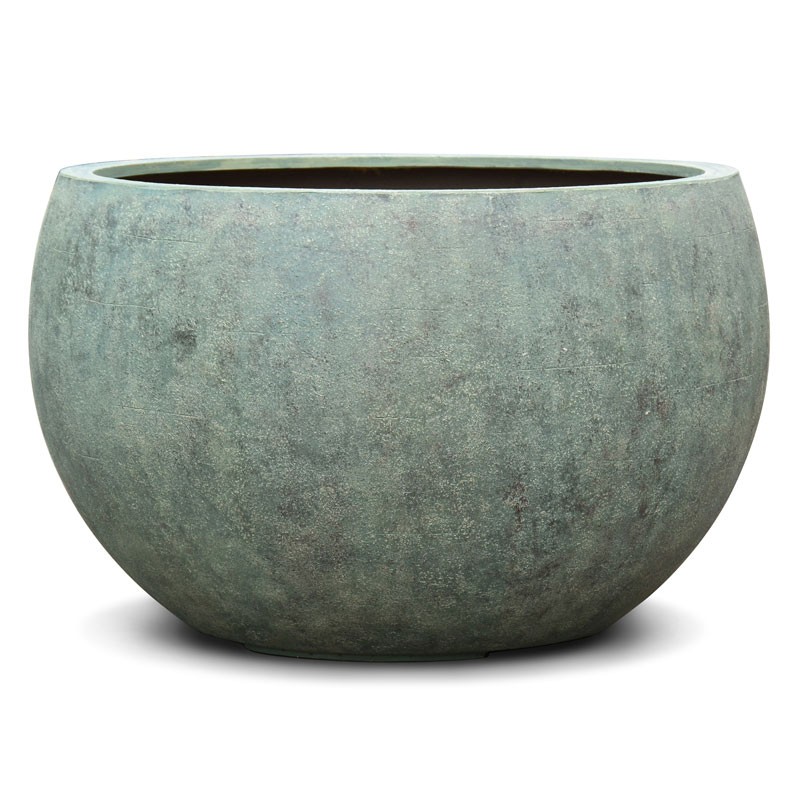 Κασπώ Grand Bowl Copper Green D73x46cm