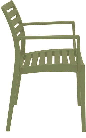 ARTEMIS OLIVE GREEN ΠΟΛΥΘΡΟΝΑ ΠΟΛ/ΝΙΟΥ 58X58X83.5εκ.