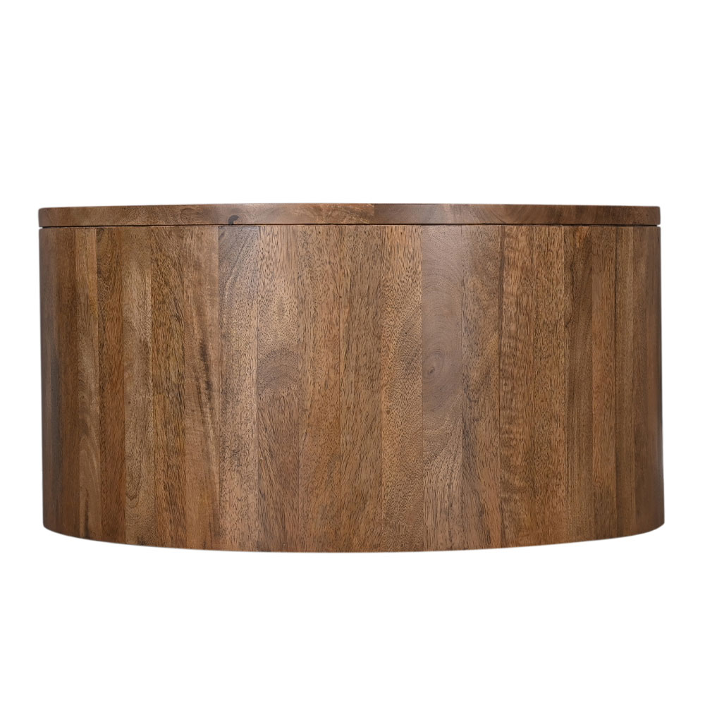 ABU DHABI COFFEE TABLE ΚΑΡΥΔΙ ΛΕΥΚΟ 80x80x45