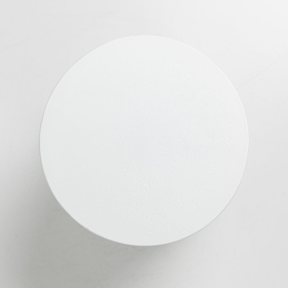 LITHOS ROUND SIDE TABLE ΛΕΥΚΟ 35.5×35.5x45cm
