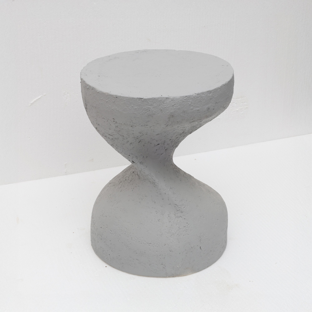 INDUSTRIAL SIDE TABLE ΛΕΥΚΟ 39.5×39.5×52.5cm
