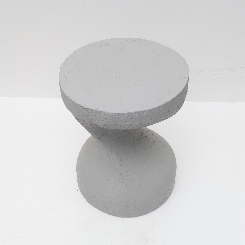 INDUSTRIAL SIDE TABLE ΛΕΥΚΟ 39.5×39.5×52.5cm