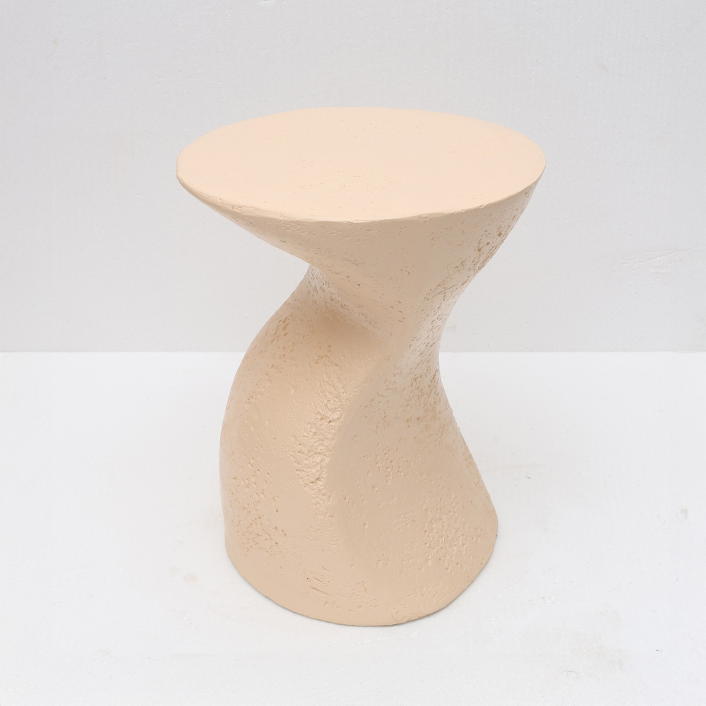 LATTE SIDE TABLE BEIGE 40.5×40.5×48.5cm