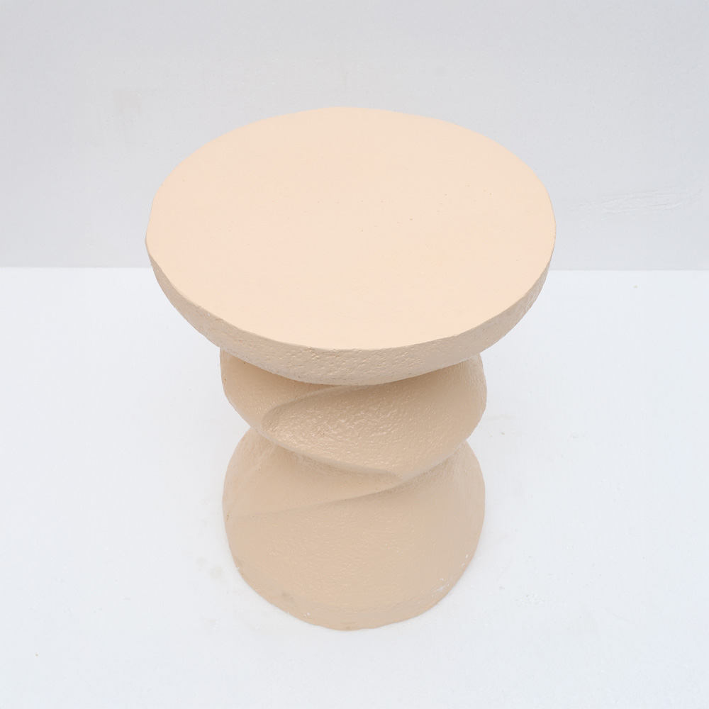 LATTE SIDE TABLE BEIGE 40.5×40.5x51cm