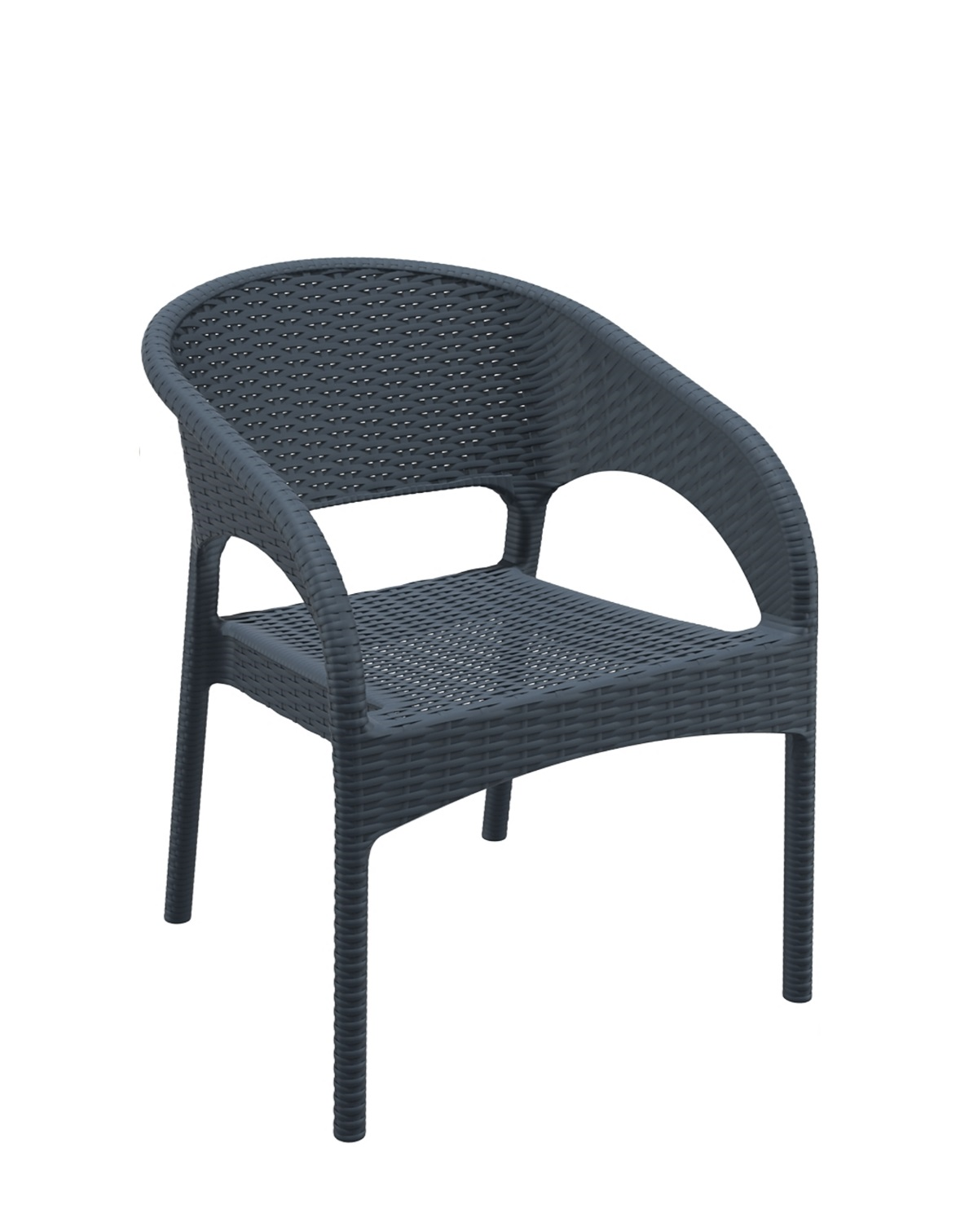 Panama/ST Dark Grey* Armchair