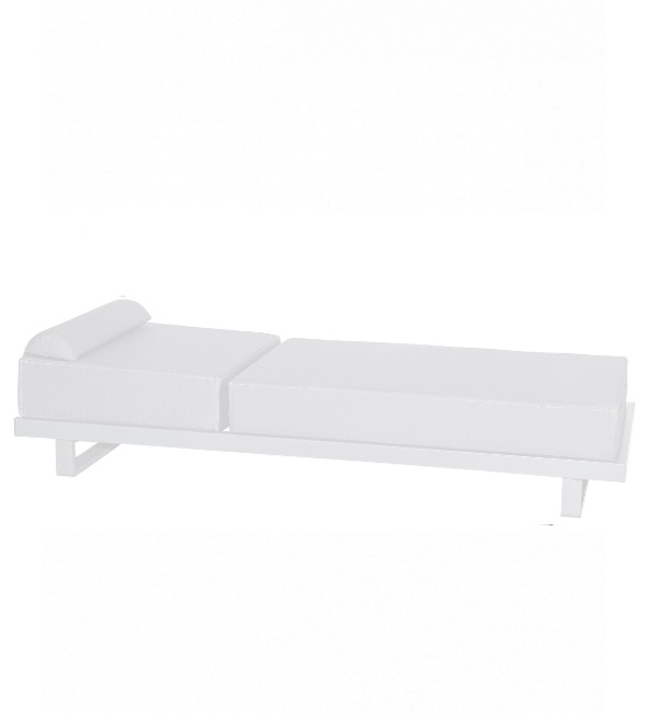 Riviera* Sun-Lounger White