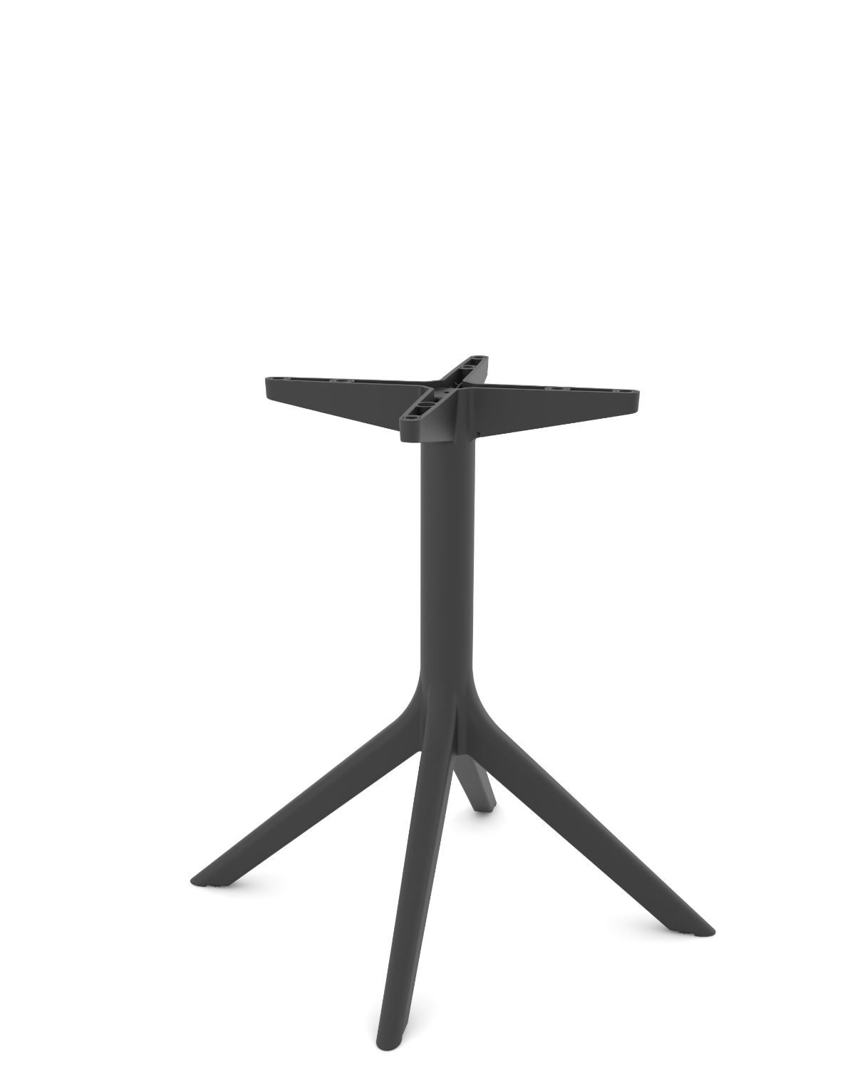 Rita/B* Resin Table Base Anthracite