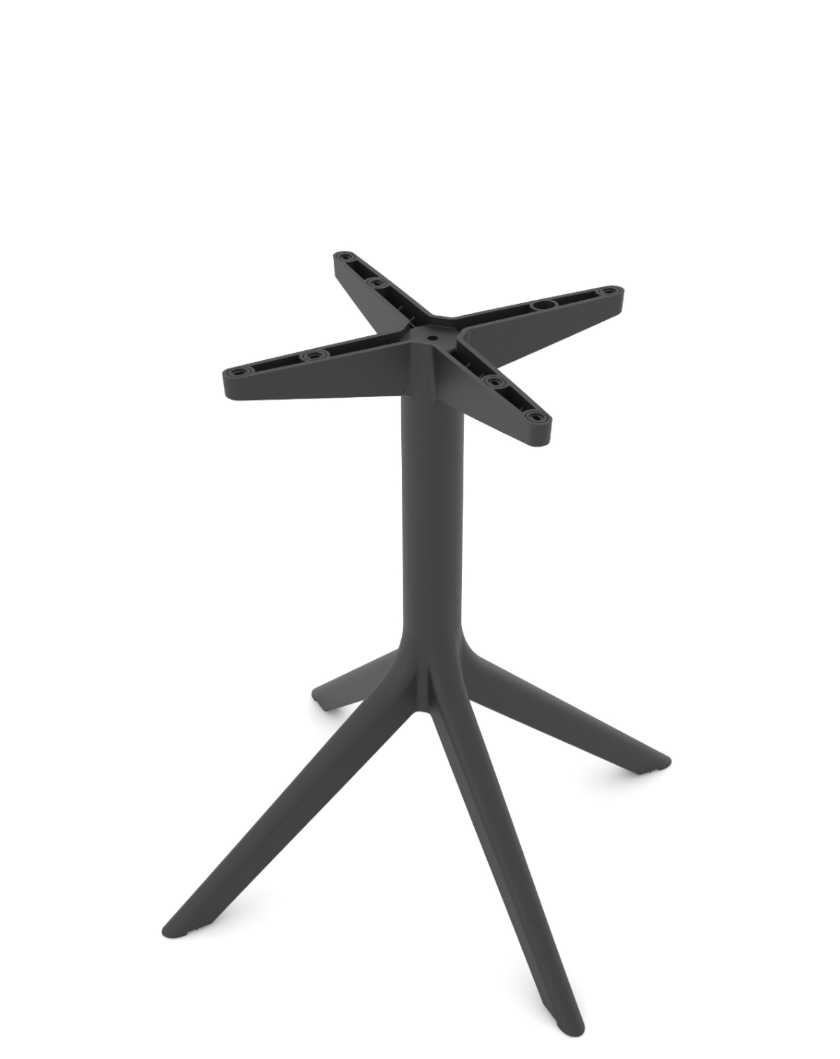 Rita/B* Resin Table Base Anthracite