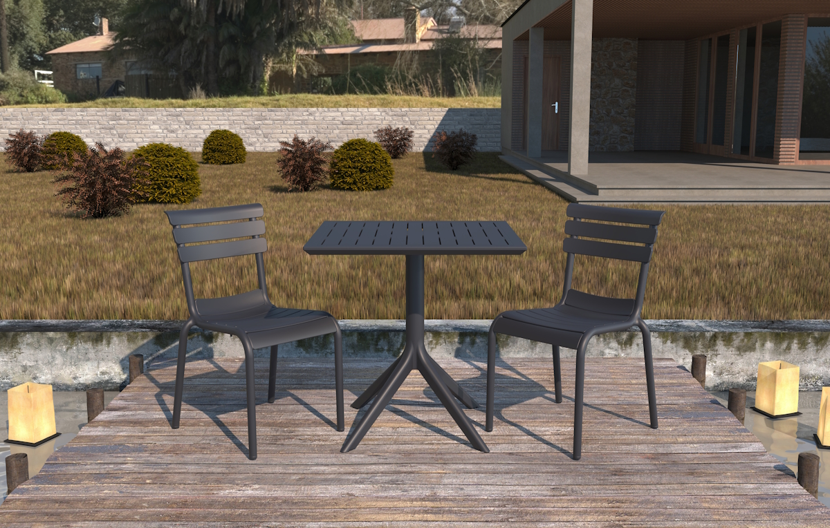 Hera/PL* Resin Chair Anthracite